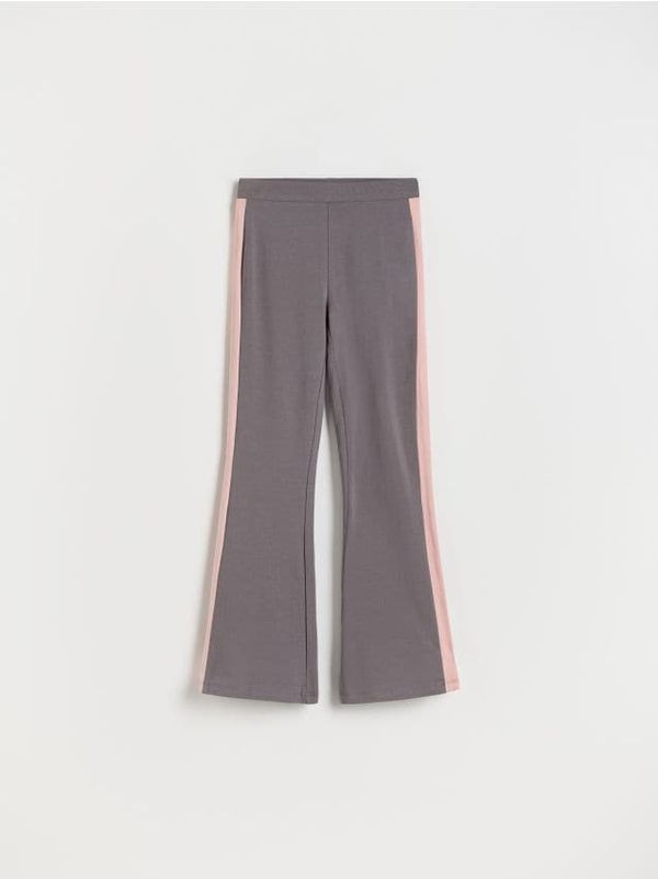 Reserved Reserved - GIRLS` TROUSERS - tamnosivo