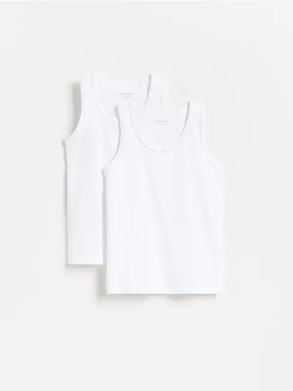 Reserved Reserved - GIRLS` UNDERSHIRT MULTI - bijela
