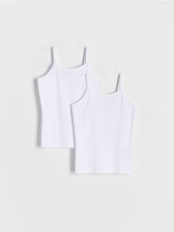 Reserved Reserved - GIRLS` UNDERSHIRT MULTI - bijela