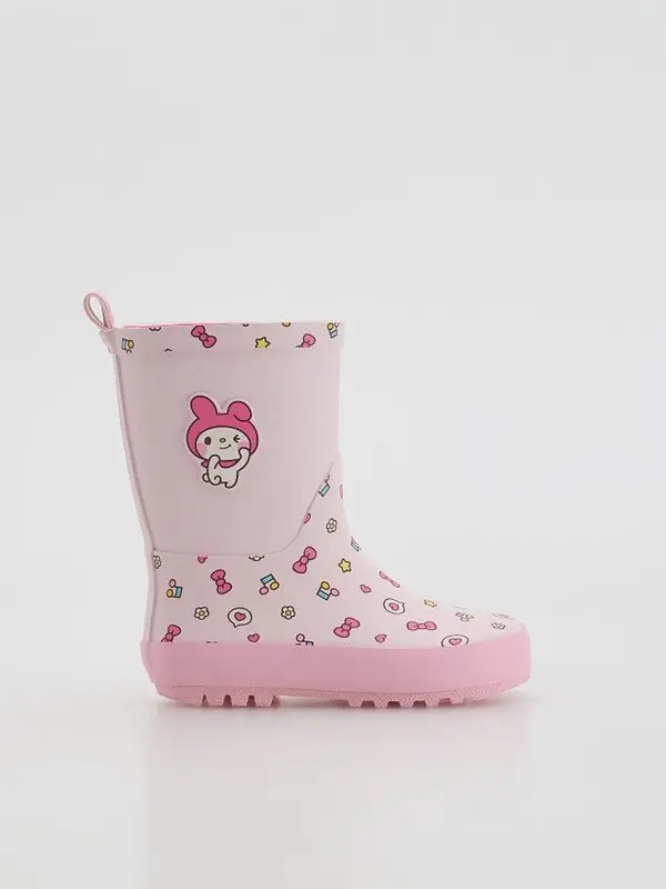 Reserved Reserved - GIRLS` WELLINGTONS - pastelnoružičasto