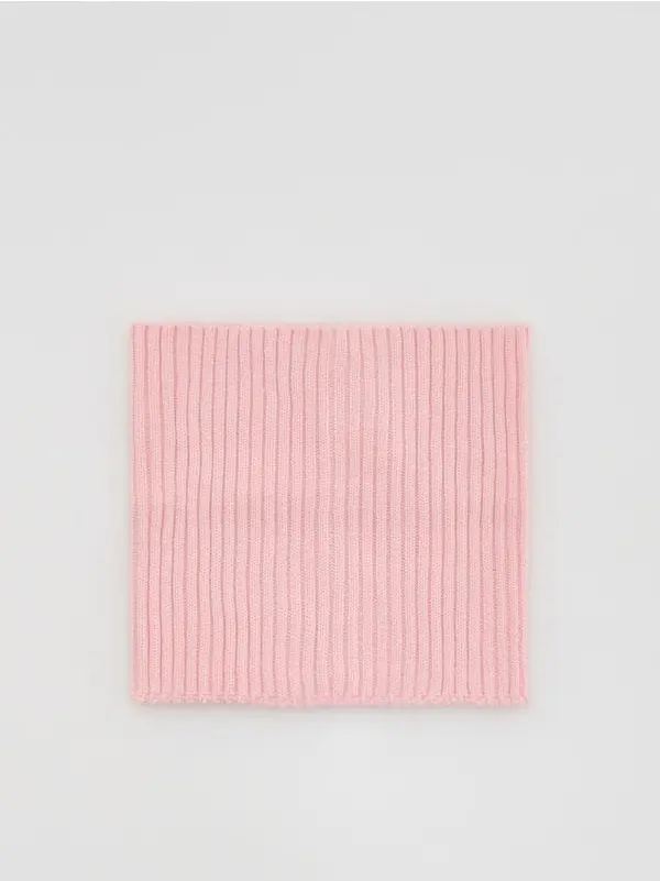 Reserved Reserved - Glatki tubasti šal s viskozom - pastelnoružičasto