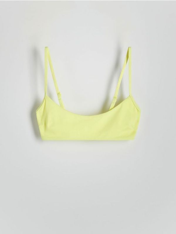 Reserved Reserved - Gornji dio kupaćeg kostima - kiseložuto