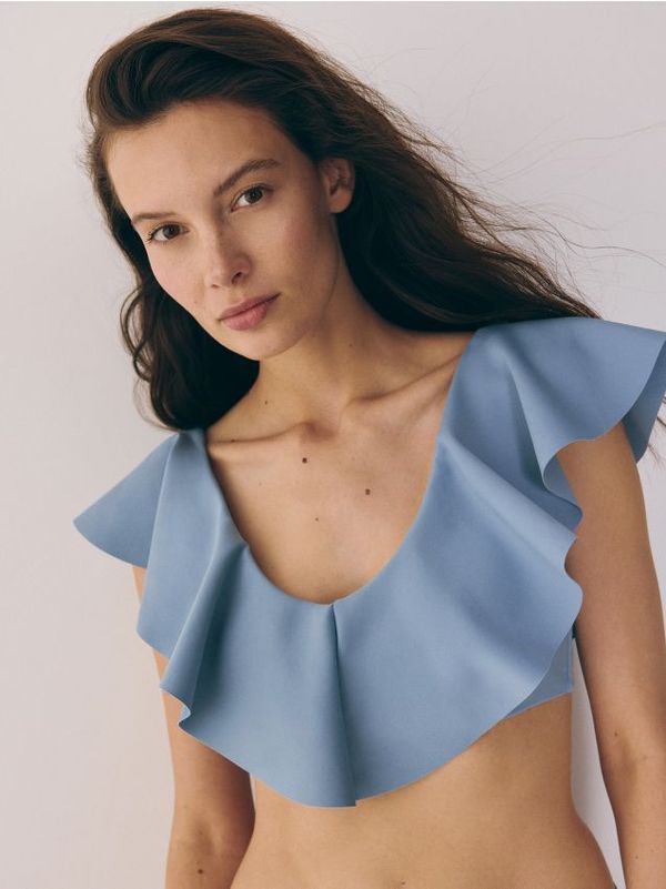 Reserved Reserved - Gornji dio kupaćeg kostima - plava