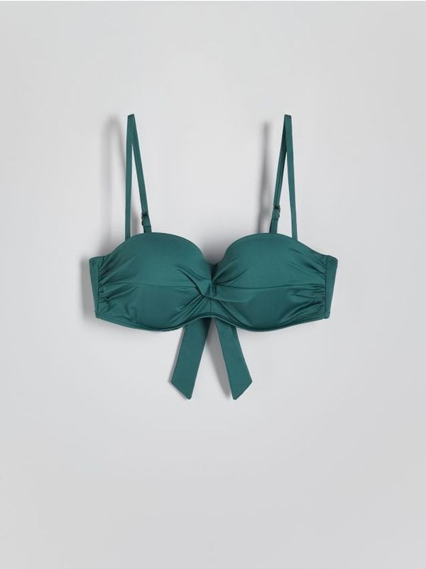 Reserved Reserved - Gornji dio kupaćeg kostima - tamnotirkizno