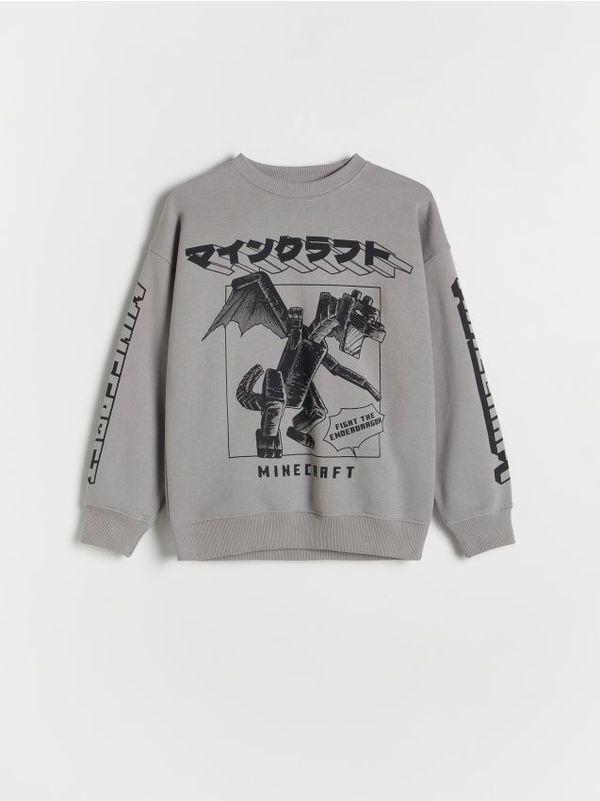 Reserved Reserved - Gornji dio trenirke Minecraft - light grey