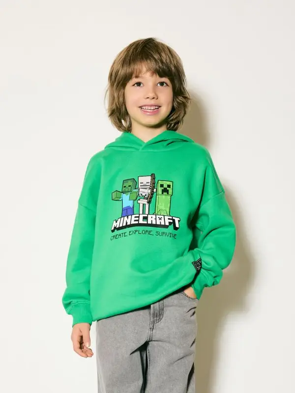 Reserved Reserved - Gornji dio trenirke Minecraft - zelena