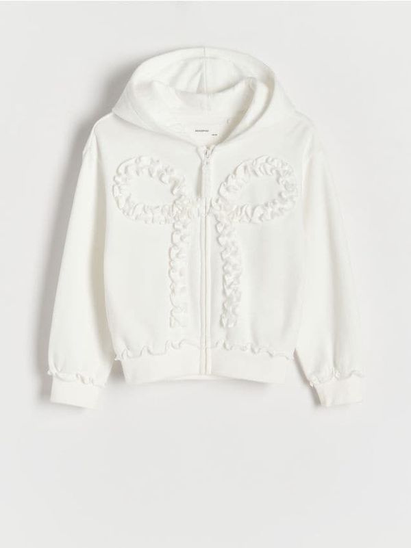 Reserved Reserved - Gornji dio trenirke s aplikacijom - krem