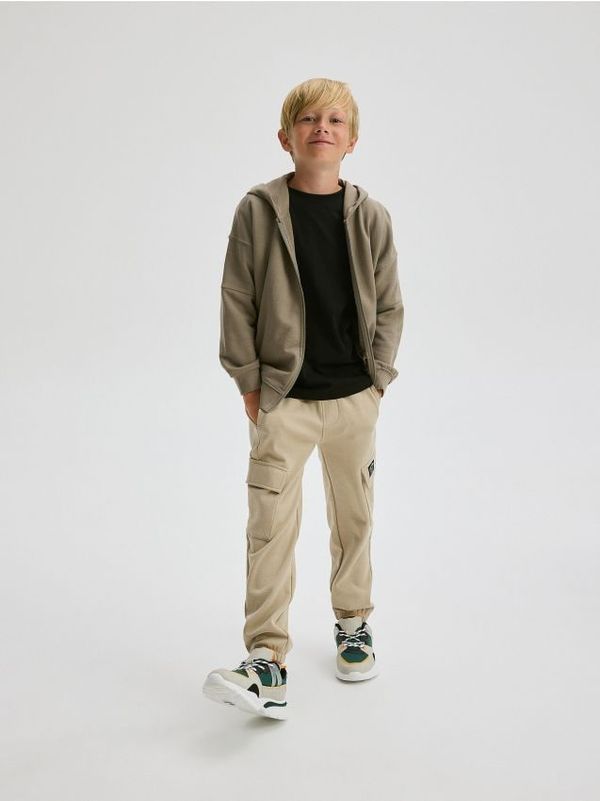 Reserved Reserved - Gornji dio trenirke s kapuljačom - bež