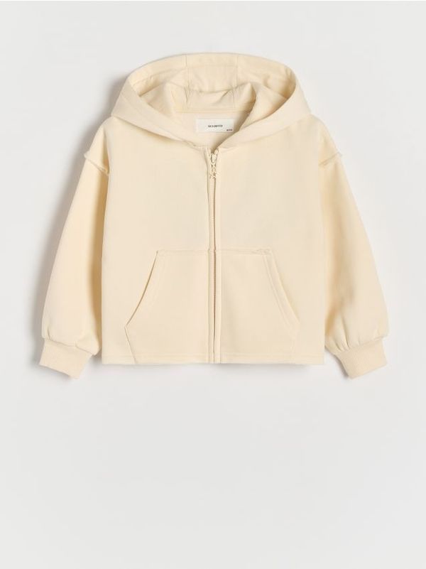 Reserved Reserved - Gornji dio trenirke s kapuljačom - boja kože