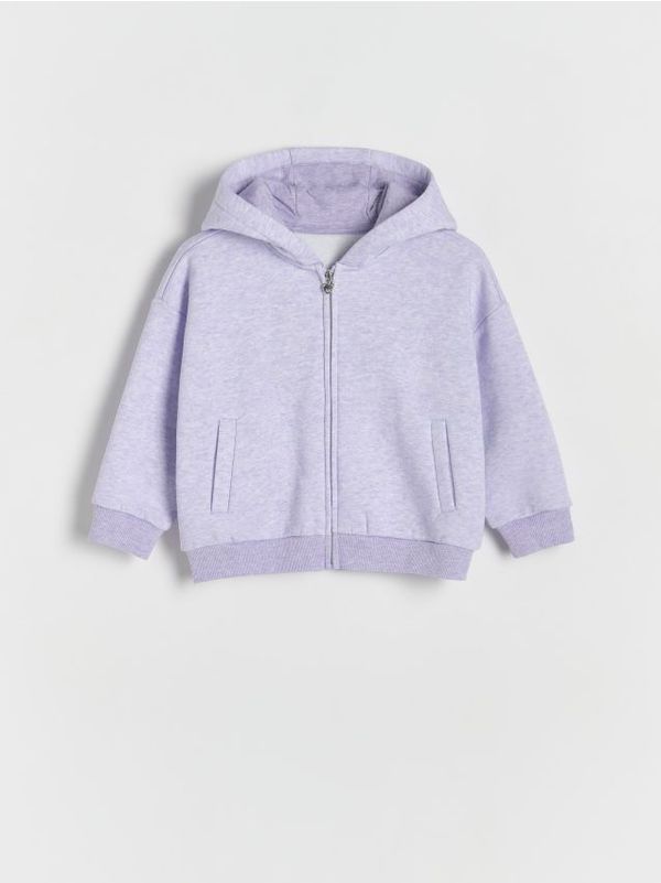 Reserved Reserved - Gornji dio trenirke s kapuljačom - boja lavande