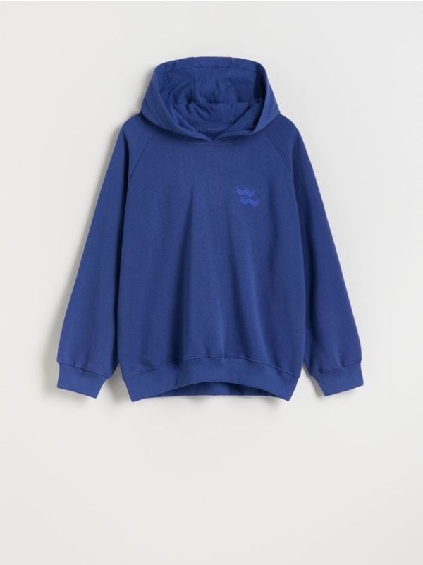 Reserved Reserved - Gornji dio trenirke s kapuljačom - boja zumbula