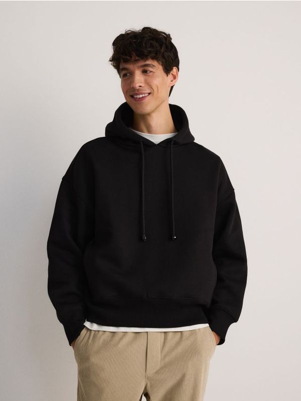 Reserved Reserved - Gornji dio trenirke s kapuljačom - crno