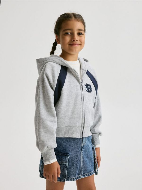 Reserved Reserved - Gornji dio trenirke s kapuljačom - light grey