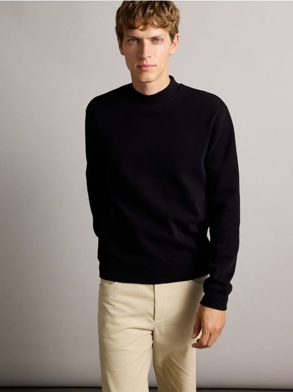 Reserved Reserved - Gornji dio trenirke s uspravnim ovratnikom - crno