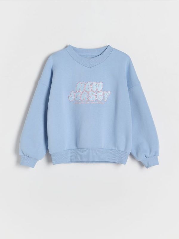 Reserved Reserved - Gornji dio trenirke s vezom - bljedoplavo