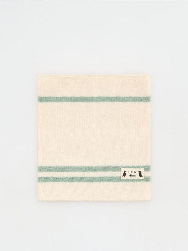 Reserved Reserved - Grijač za vrat s našivkom - bež