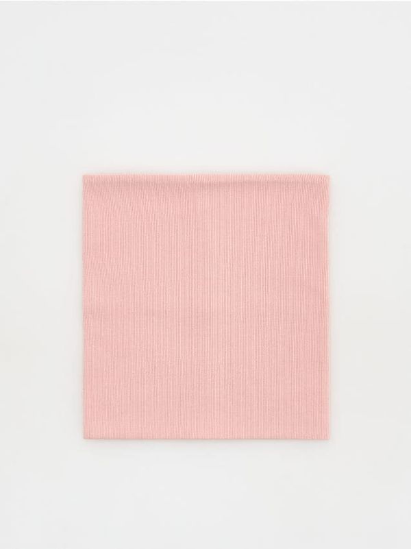 Reserved Reserved - Grijač za vrat s visokim udjelom pamuka - pastelnoružičasto