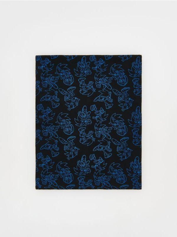 Reserved Reserved - Grijač za vrat s visokim udjelom pamuka Sonic - crno