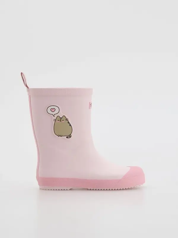 Reserved Reserved - Gumene čizme Pusheen - pastelnoružičasto