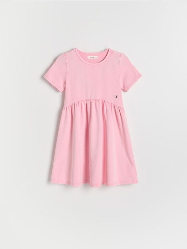 Reserved Reserved - Haljina isprana izgleda - pastelnoružičasto