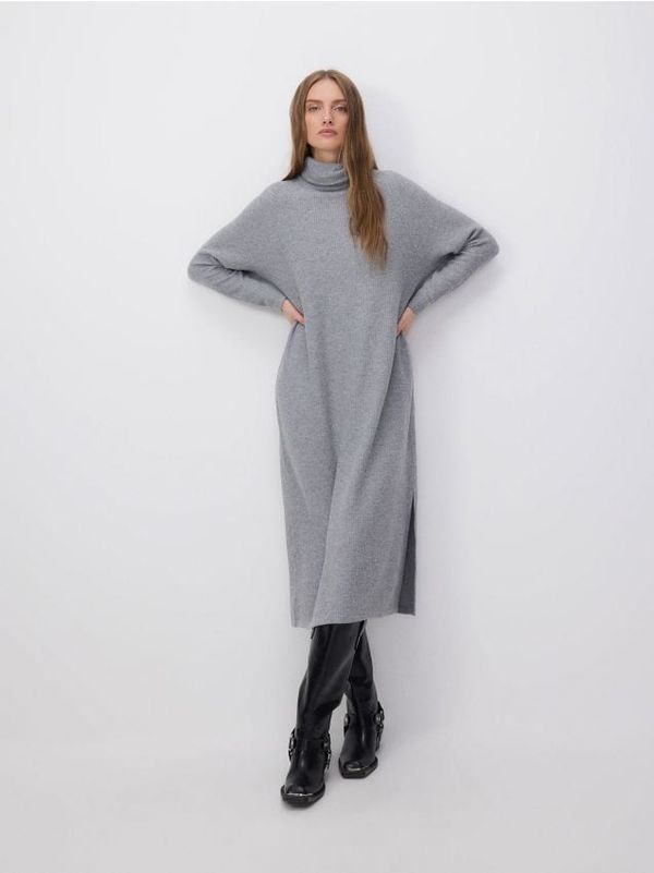 Reserved Reserved - Haljina od žerseja - light grey