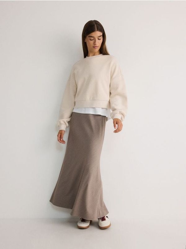 Reserved Reserved - Haljina ravnog kroja - bež