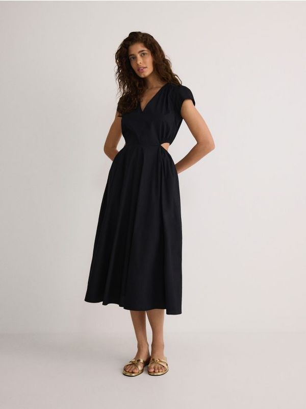 Reserved Reserved - Haljina s izrezima - crno