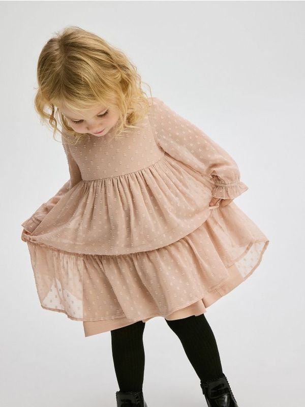 Reserved Reserved - Haljina s uzorkom - pastelnoružičasto