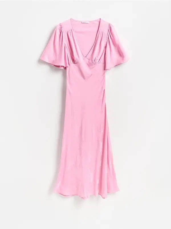 Reserved Reserved - Haljina s vezanjem na leđima - ružičasta