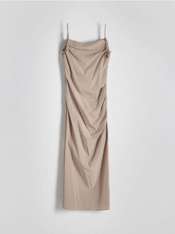 Reserved Reserved - Haljina s visokim udjelom viskoze - light grey