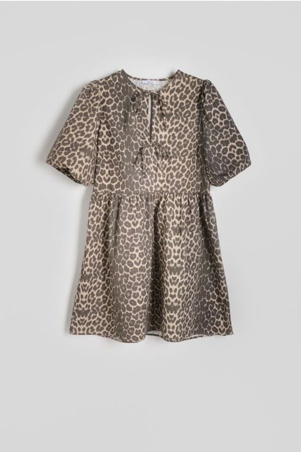 Reserved Reserved - Haljina sa životinjskim uzorkom - šaren