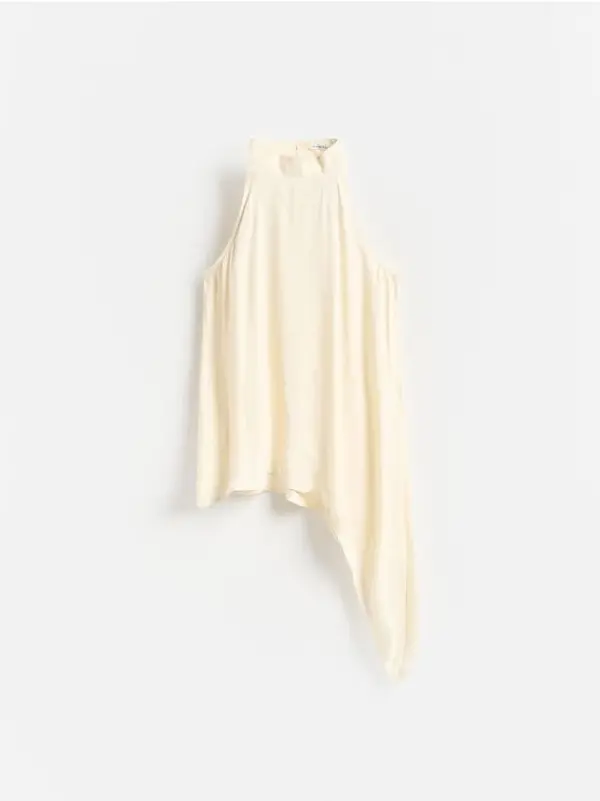 Reserved Reserved - Halter top - krem