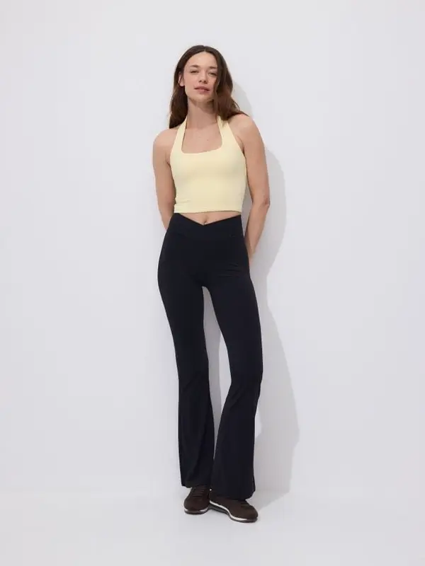 Reserved Reserved - Halter top - svjetložuto