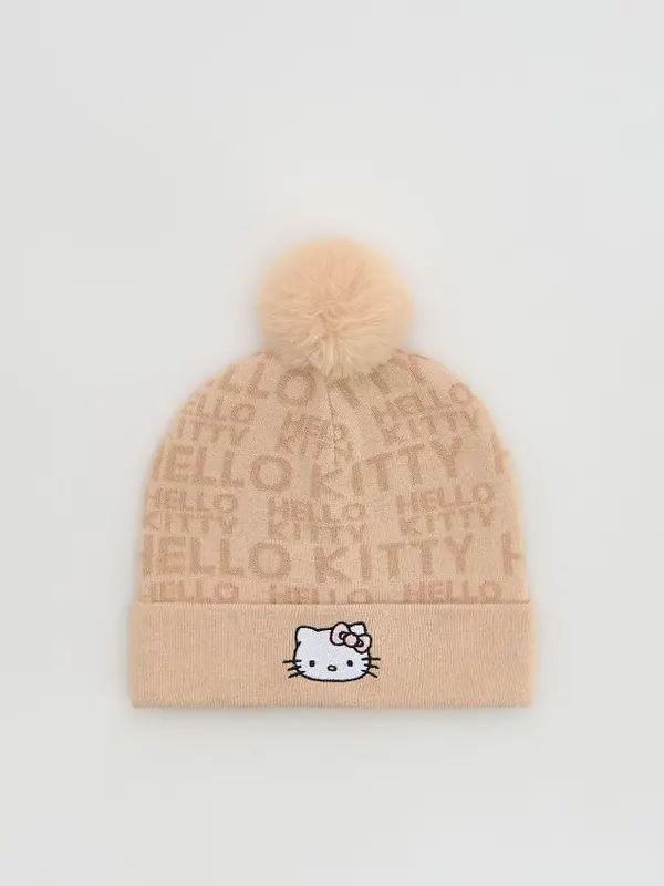 Reserved Reserved - Hello Kitty kapa s viskozom - pastelnoružičasto