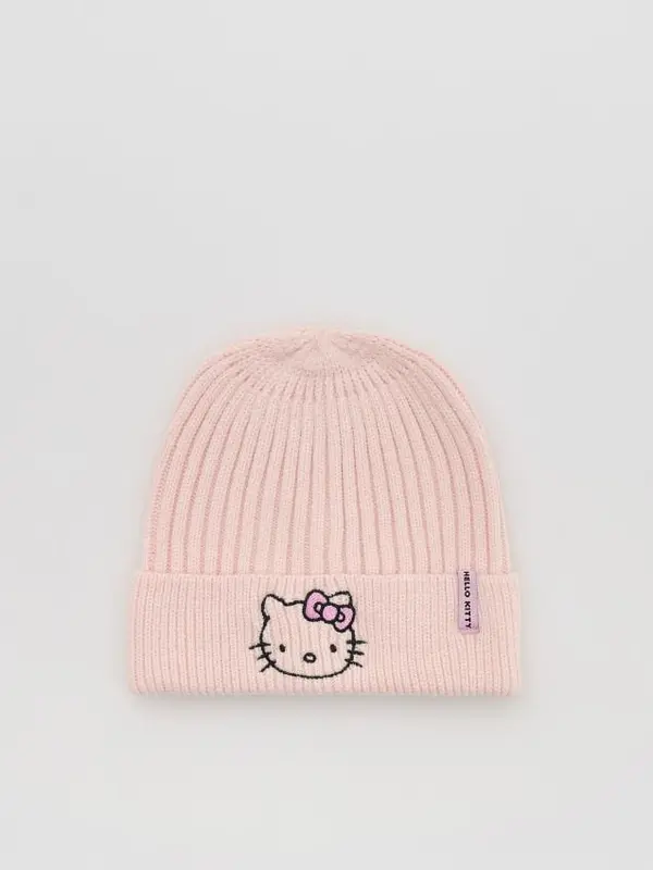 Reserved Reserved - Hello Kitty kapa s viskozom - pastelnoružičasto