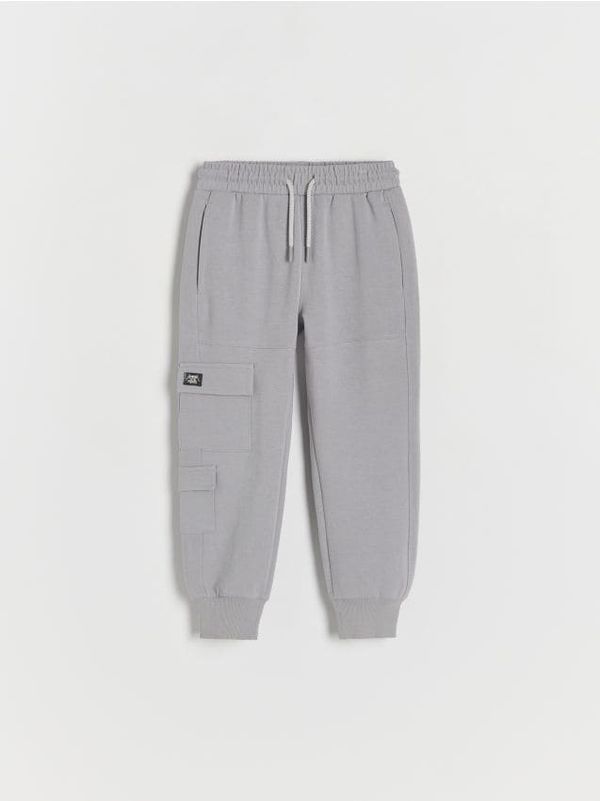 Reserved Reserved - Hlače jogger - light grey