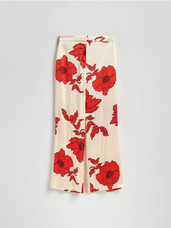 Reserved Reserved - Hlače od viskoze s uzorkom - šaren