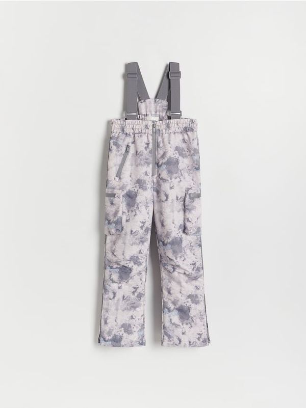 Reserved Reserved - Hlače s tregerima - šaren