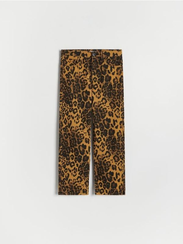 Reserved Reserved - Hlače sa životinjskim uzorkom - šaren