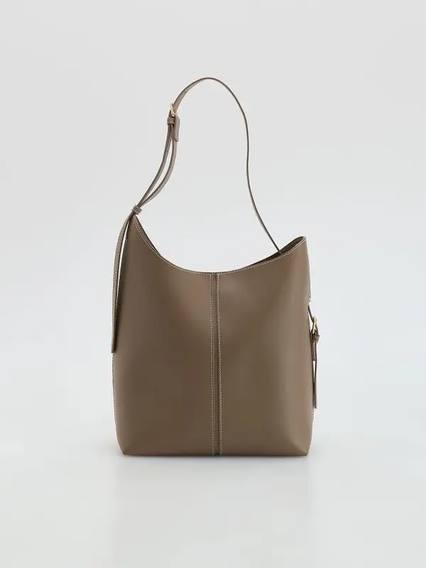 Reserved Reserved - Hobo torba - boja kave