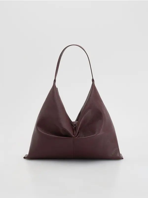 Reserved Reserved - Hobo torba - boja mahagonija