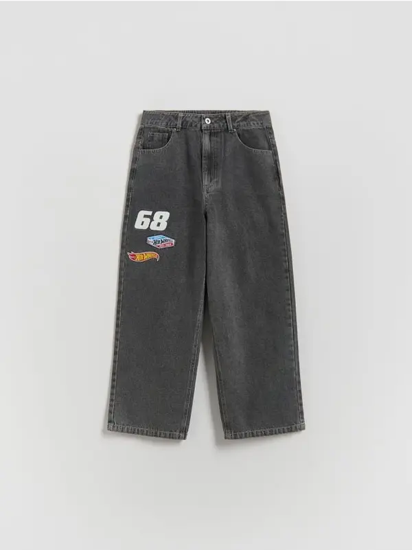 Reserved Reserved - Hot Wheels baggy traperice - siva