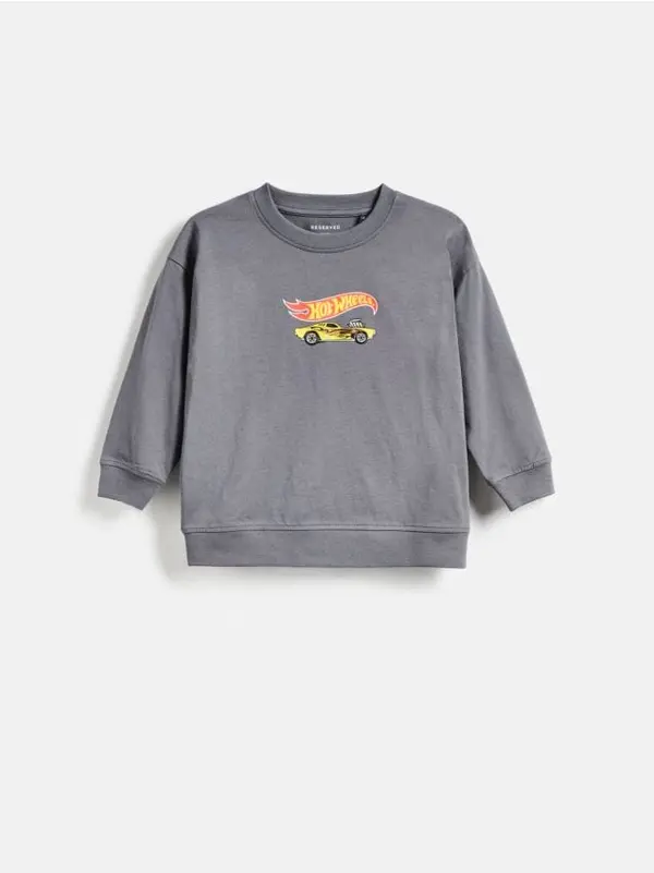 Reserved Reserved - Hot Wheels longsleeve - tamnosivo