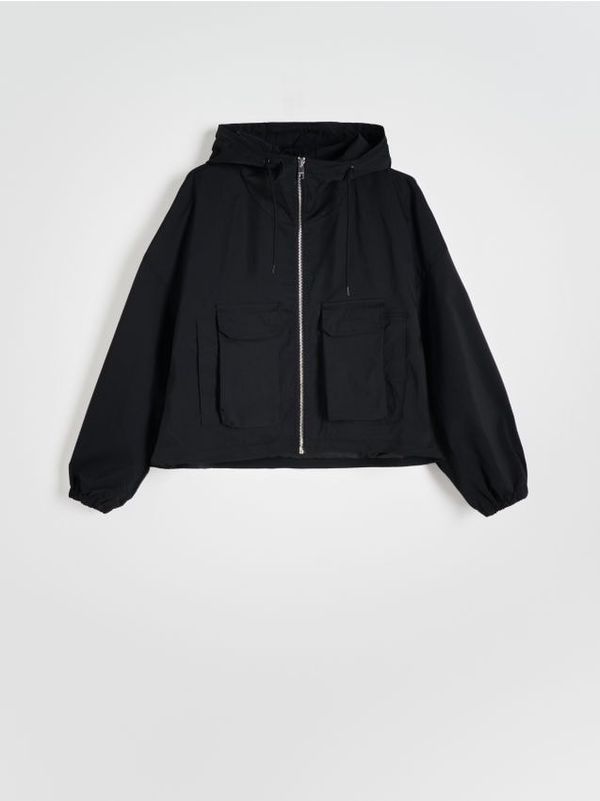 Reserved Reserved - Jakna s cargo džepovima - crno