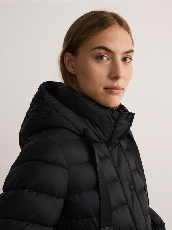 Reserved Reserved - Jakna s kapuljačom - crno