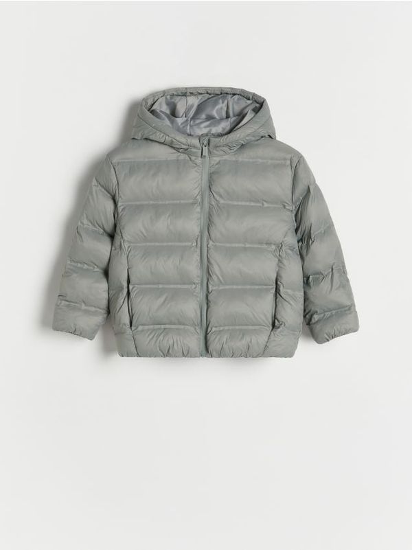 Reserved Reserved - Jakna s kapuljačom - light grey