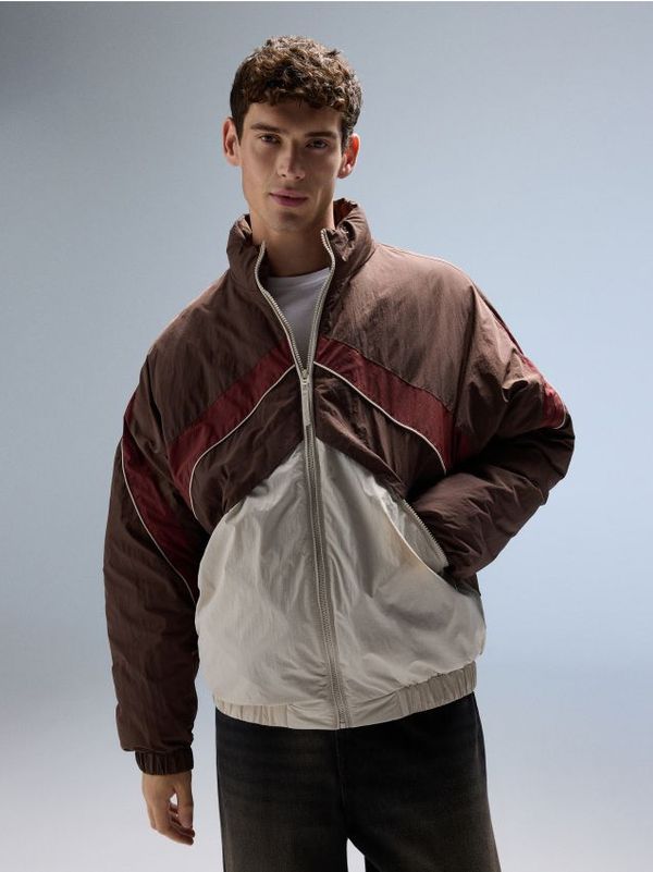 Reserved Reserved - Jakna s podignutim ovratnikom - šaren