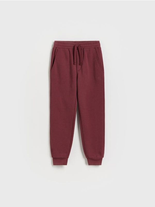 Reserved Reserved - Jogger donji dio trenirke - boja kestena