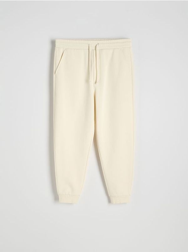 Reserved Reserved - Jogger donji dio trenirke - krem