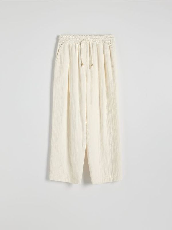 Reserved Reserved - Jogger hlače - krem